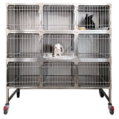 Gabbia degenza per conigli