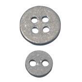 Bottoni inox per legature